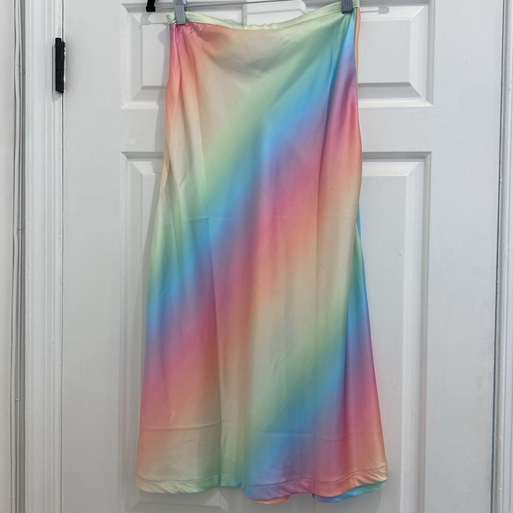 NWT lioness rainbow midi skirt - Picture 4 of 6